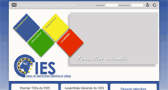 Desktop Screenshot of cies.sn