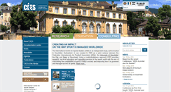 Desktop Screenshot of cies.ch
