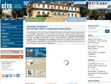 Tablet Screenshot of cies.ch